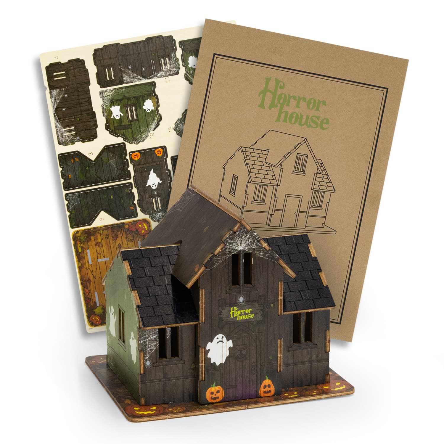 BRANDCRAFT House Wooden Model-Active Image