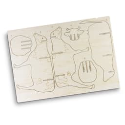 BRANDCRAFT Cow Wooden Model - image 4