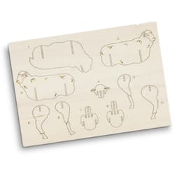 BRANDCRAFT Sheep Wooden Model - image 4