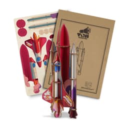 BRANDCRAFT Rocket Ship Wooden Model - image 1
