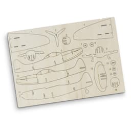 BRANDCRAFT Spitfire Wooden Model - image 4