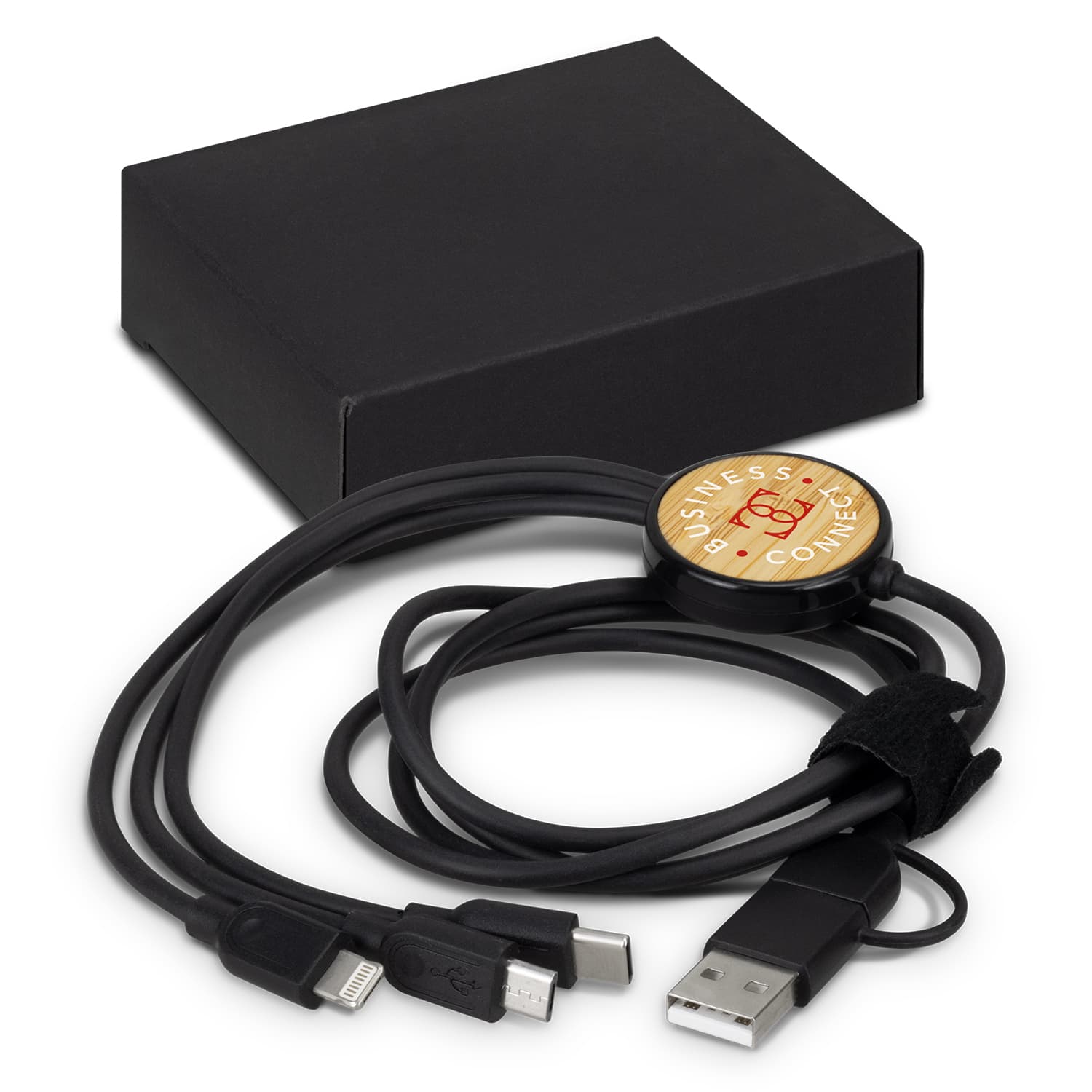 Bamboo Triple Connector Cable-Active Image