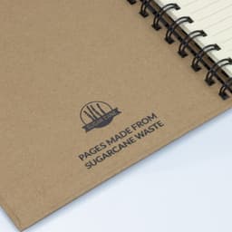 Sugarcane Paper Spiral Notebook - image 3
