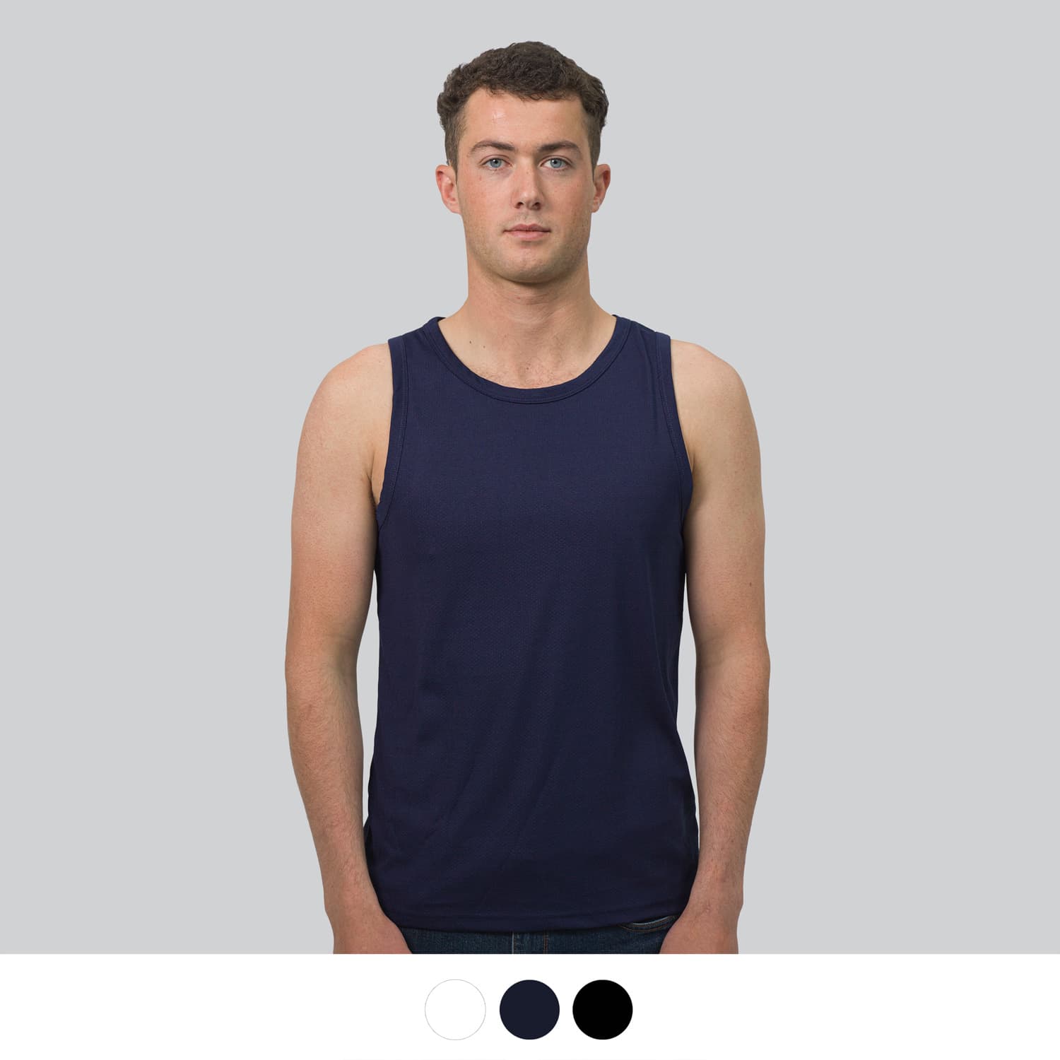 TRENDSWEAR Agility Mens Sports Tank Top-Active Image