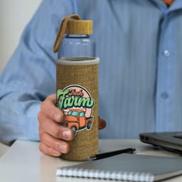 Eden Glass Bottle - Natural Sleeve - image 8
