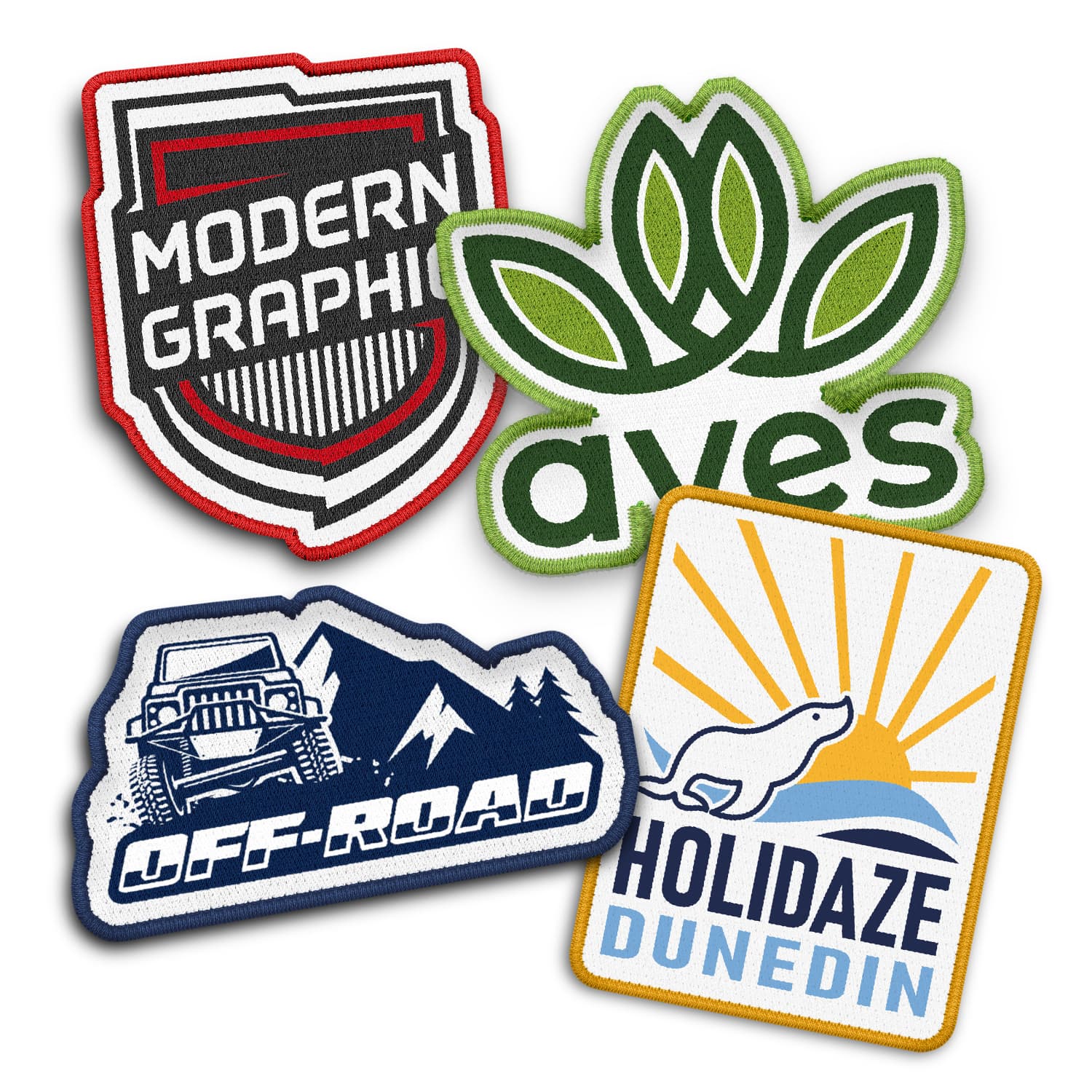 Custom Woven Patch-Active Image