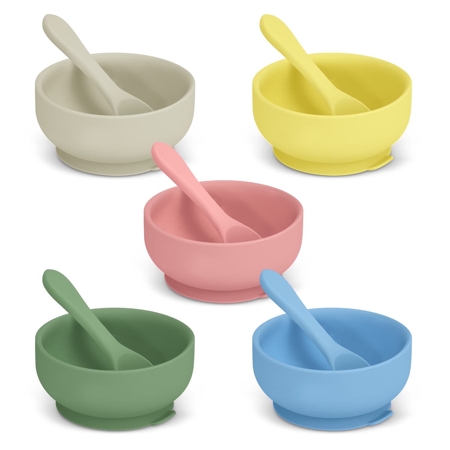 Kids Suction Bowl Set-Active Image