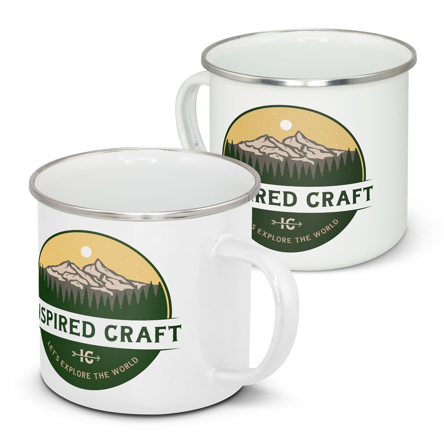 Bendigo Enamel Mug - Full Colour-Active Image