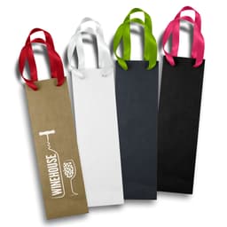 Wine Ribbon Handle Paper Bag - image 5