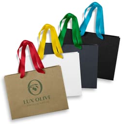 Medium Ribbon Handle Paper Bag - image 6