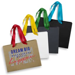 Medium Ribbon Handle Paper Bag - image 11