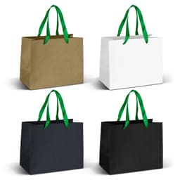 Medium Ribbon Handle Paper Bag - image 5