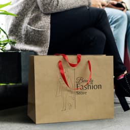 Extra Large Ribbon Handle Paper Bag - image 8