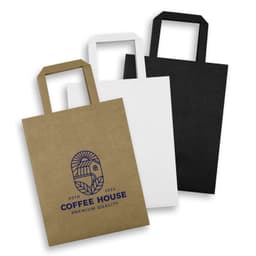 Medium Flat Handle Paper Bag Portrait - image 5