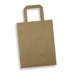 Medium Flat Handle Paper Bag Portrait - image 1