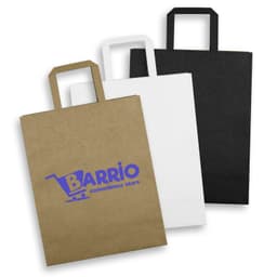 Large Flat Handle Paper Bag Portrait - image 2