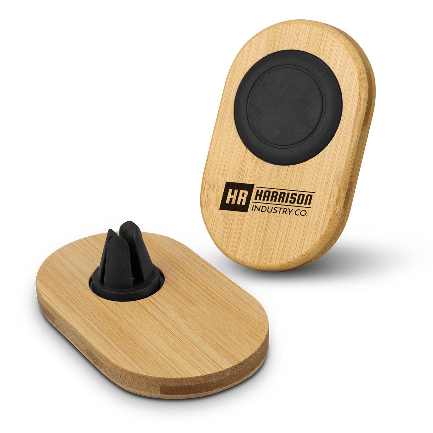 Bamboo Car Phone Holder-Active Image