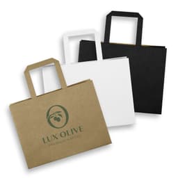 Medium Flat Handle Paper Bag Landscape - image 5