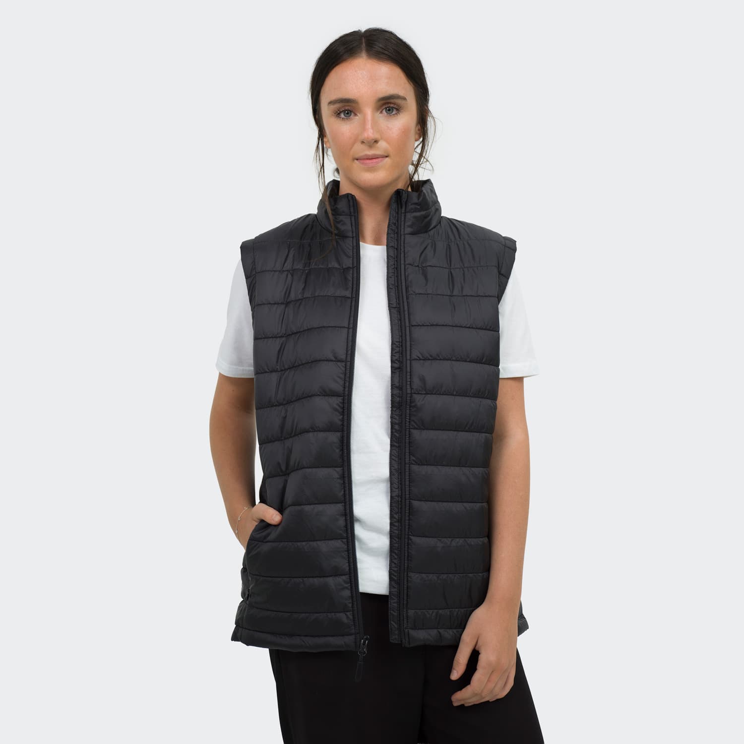 TRENDSWEAR Frazer Womens Puffer Vest-Active Image