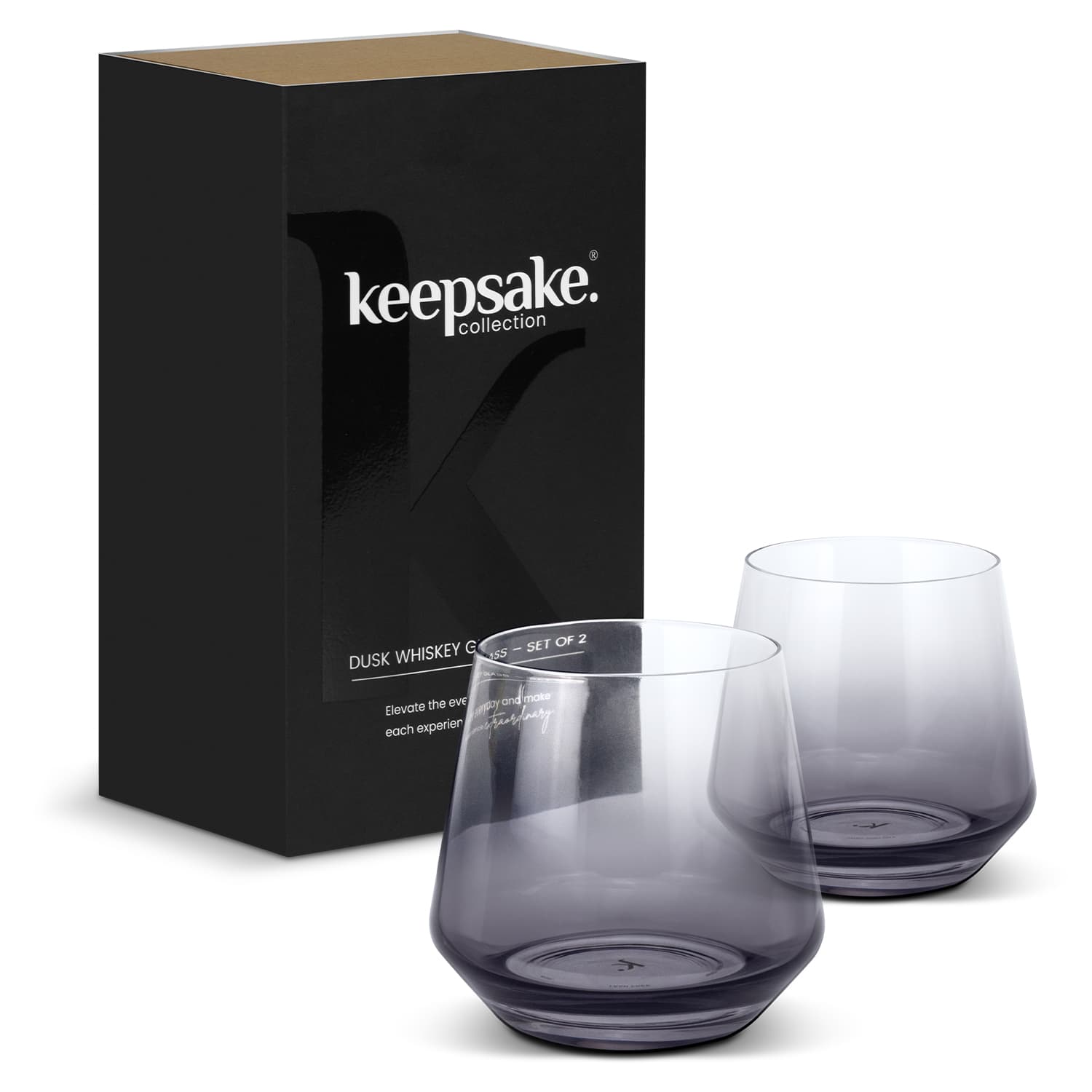 Keepsake Dusk Whiskey Glass - Set of 2-Active Image