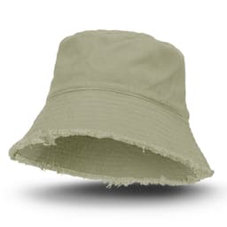 Raw Edge Bucket Hat - image 1