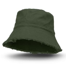 Raw Edge Bucket Hat - image 2