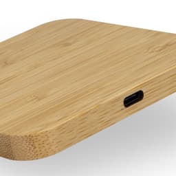 NATURA Bamboo Wireless Fast Charging Hub - image 1