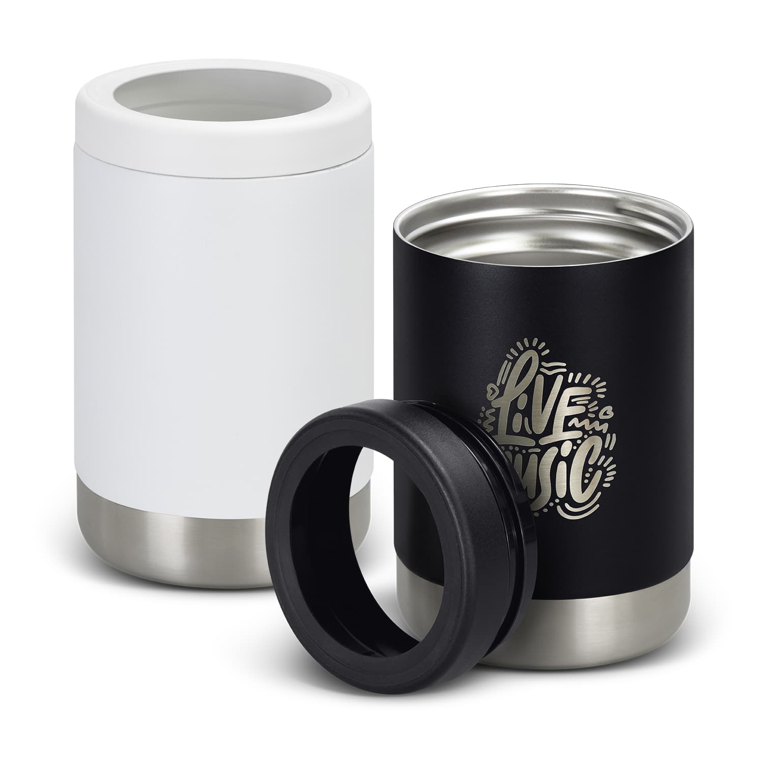 Brewski Pro Vacuum Stubby Cooler-Active Image