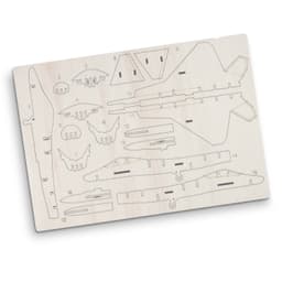 BRANDCRAFT Jet Fighter Wooden Model - image 4