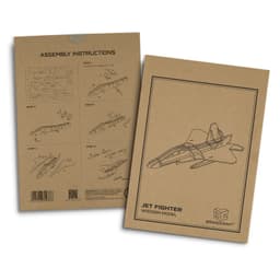 BRANDCRAFT Jet Fighter Wooden Model - image 5