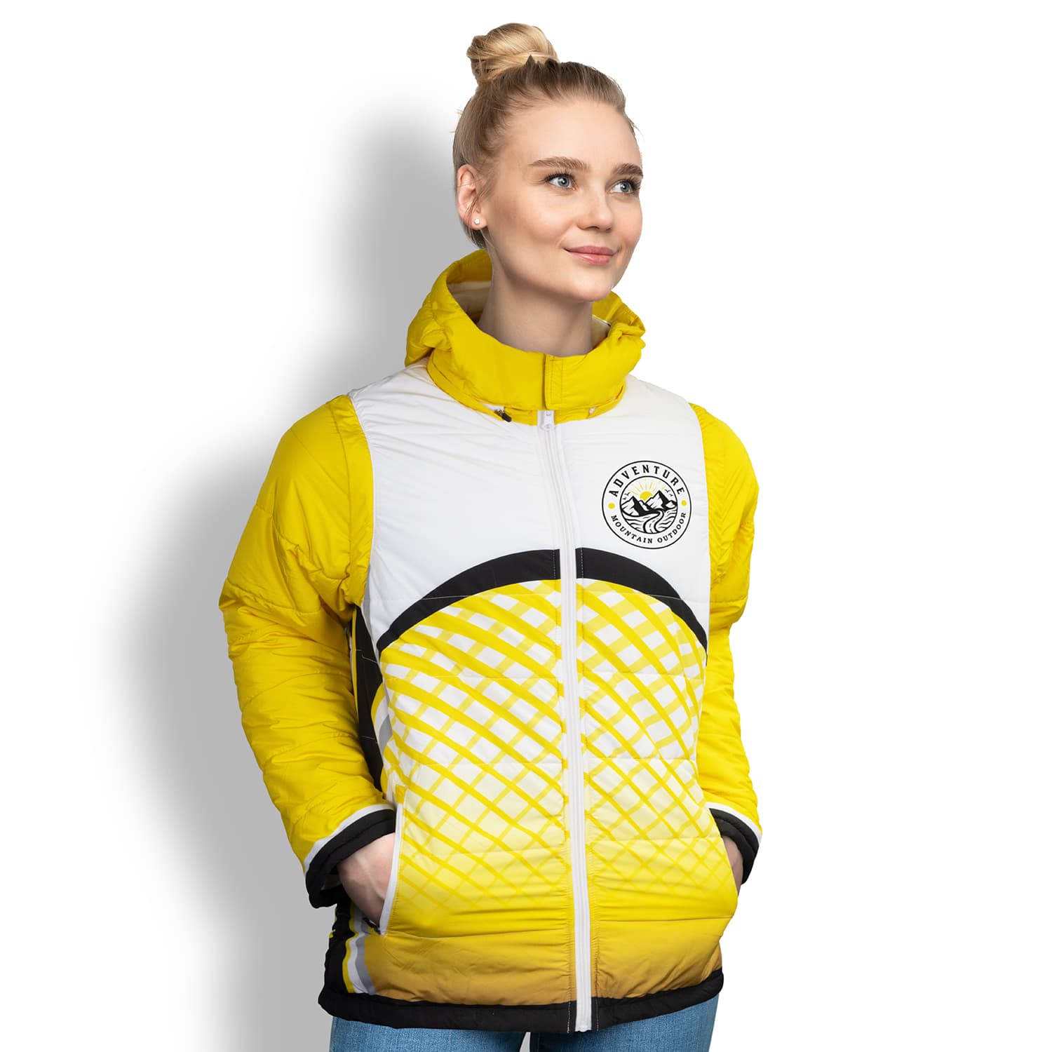 Custom Reversible Puffer Jacket-Active Image
