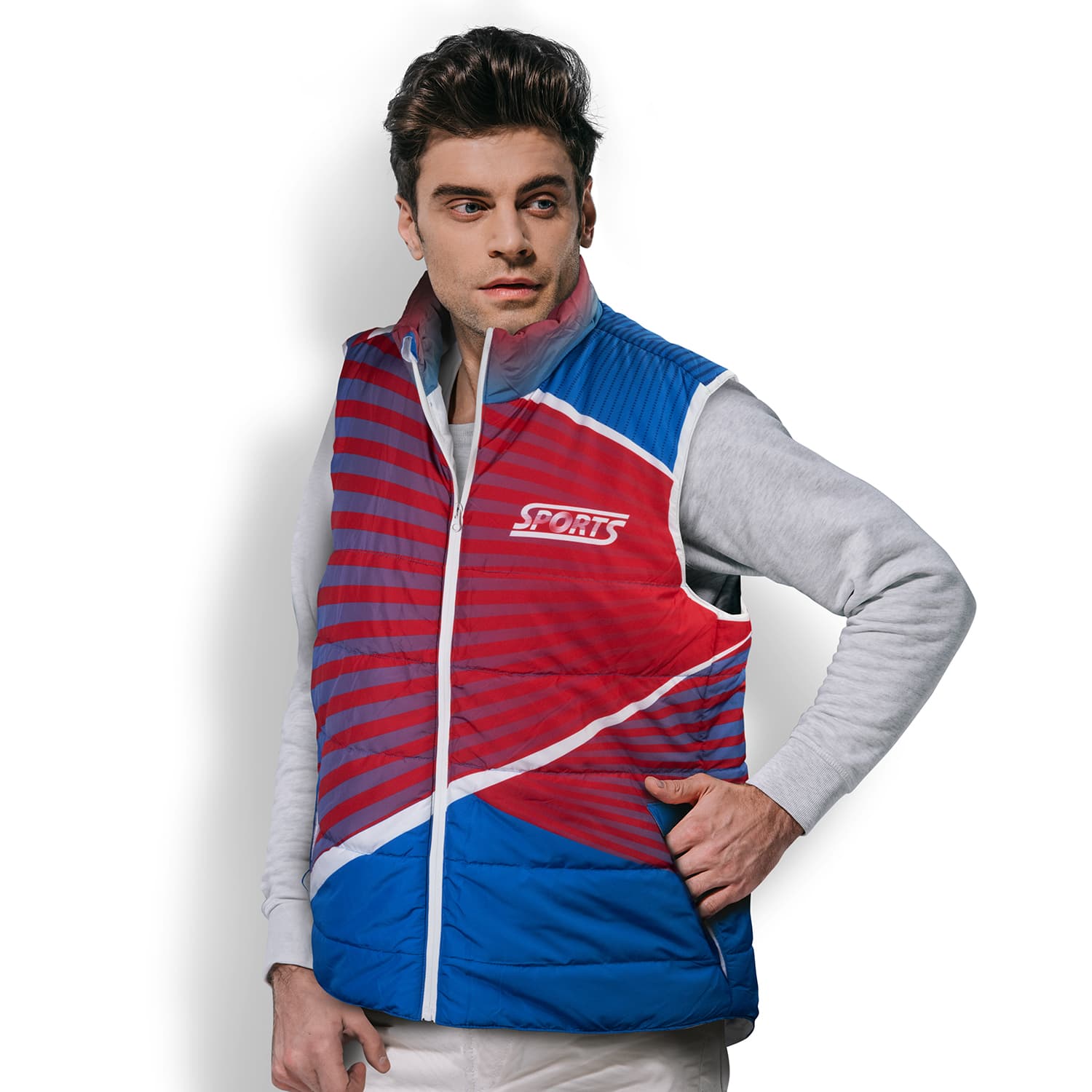 Custom Puffer Vest-Active Image