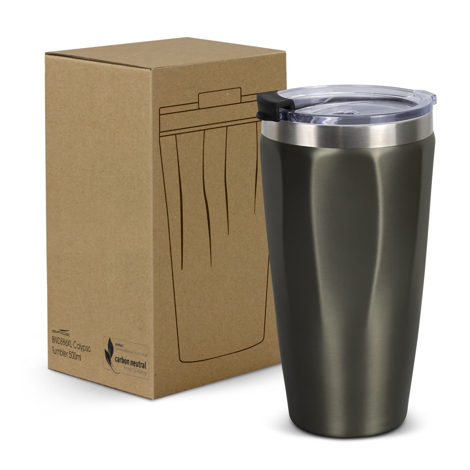 SPICE Calypso Vacuum Tumbler - 500ml-Active Image