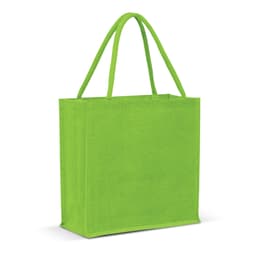 Monza Jute Tote Bag - Colour Match - Sale - image 1