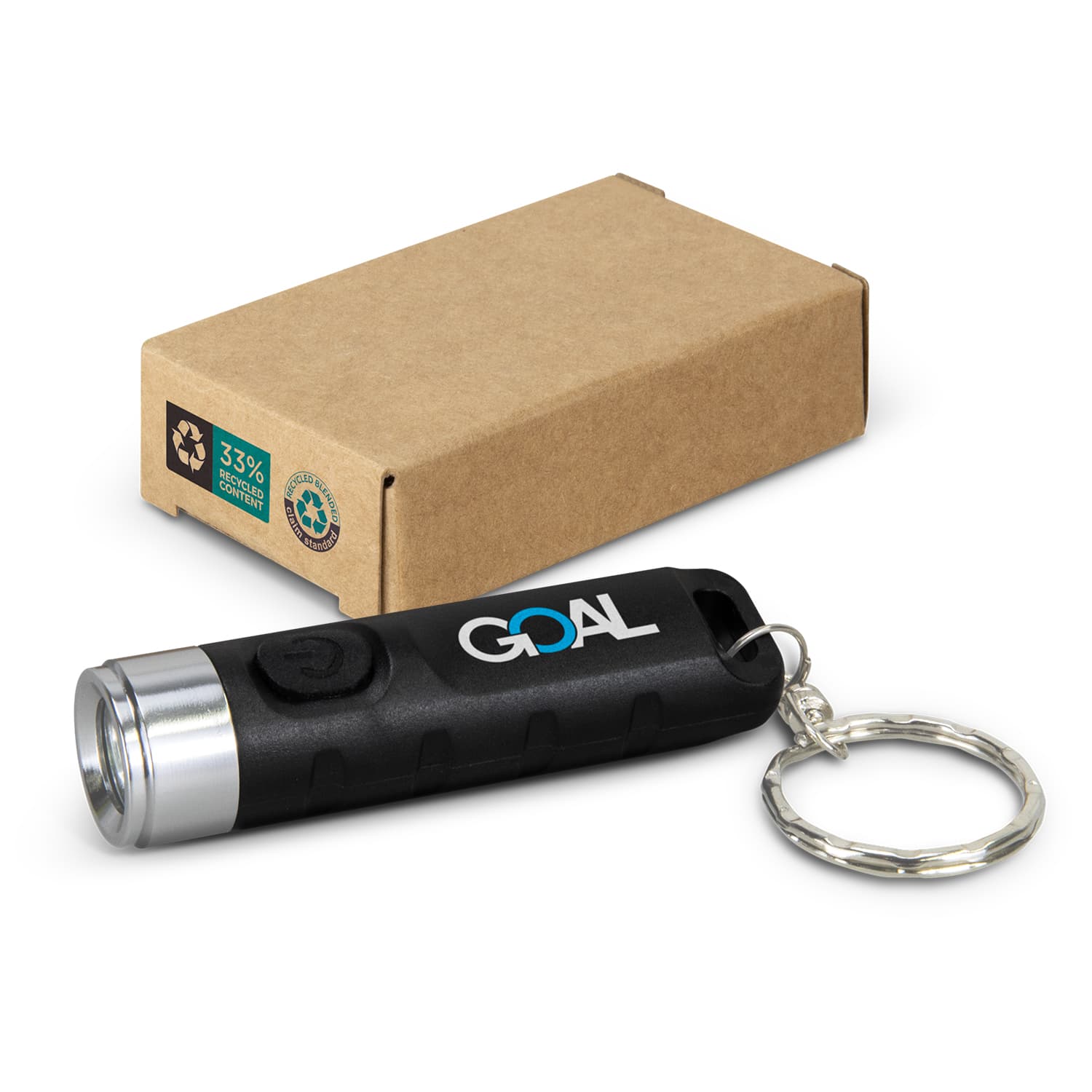 Rechargeable Torch Key Ring-Active Image