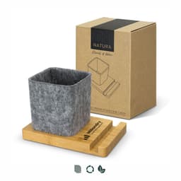 NATURA Bamboo Phone Stand Desk Caddy - image 2