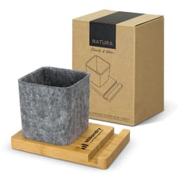 NATURA Bamboo Phone Stand Desk Caddy - image 3