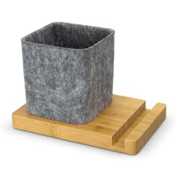 NATURA Bamboo Phone Stand Desk Caddy - image 1