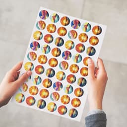 Sticker Sheet 26mm Circle - Matte - image 2
