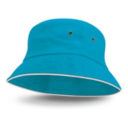 Bondi Bucket Hat - White Sandwich Trim - Sale - image 2