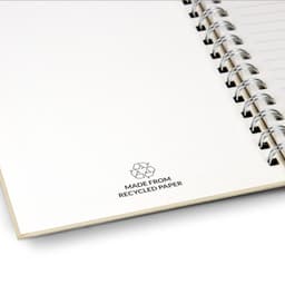 Terra Recycled Paper Spiral Notebook - image 4