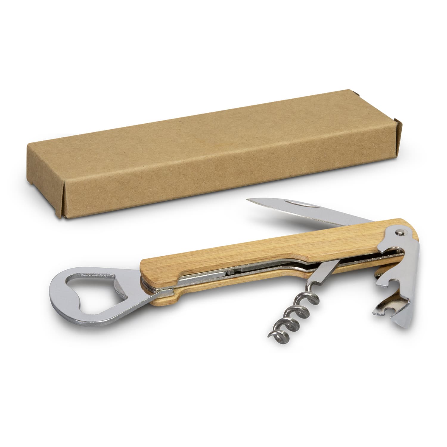 Wooden Wine Waiters Knife-Active Image