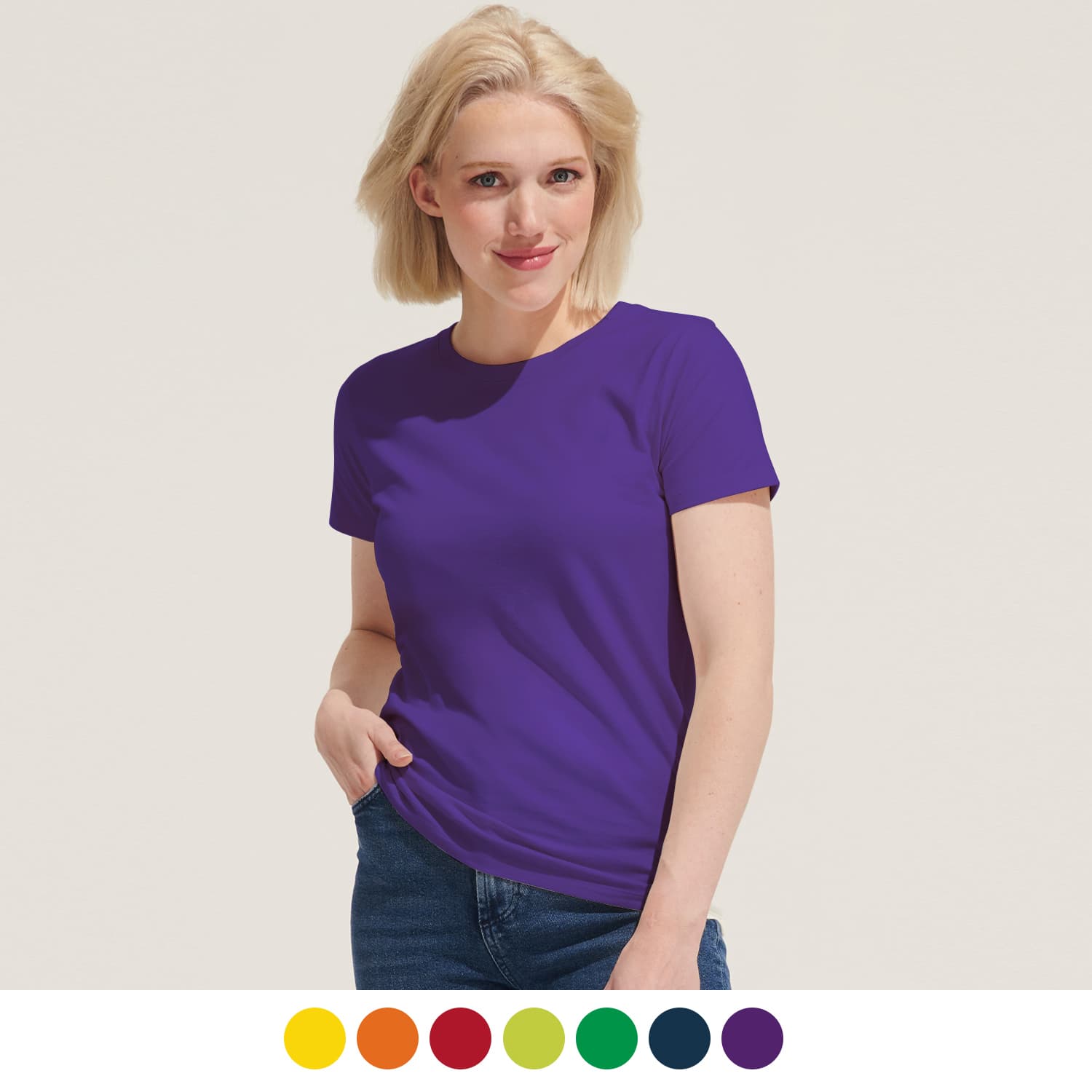 SOLS Imperial Womens T-Shirt - Sale-Active Image
