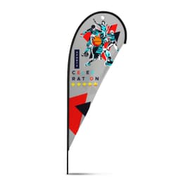 Large Tear Drop Flag Kit - image 4