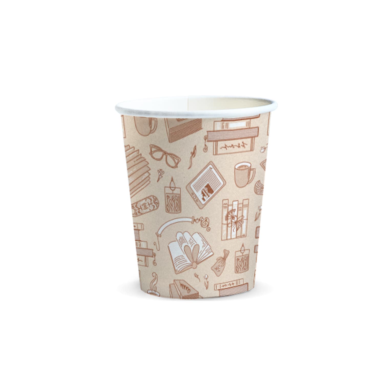 Compostable Paper Cup - 230ml-Active Image
