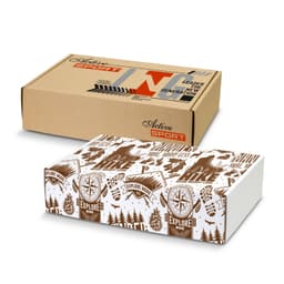 Die Cut Box with Locking Lid - 300x225x75mm - image 1
