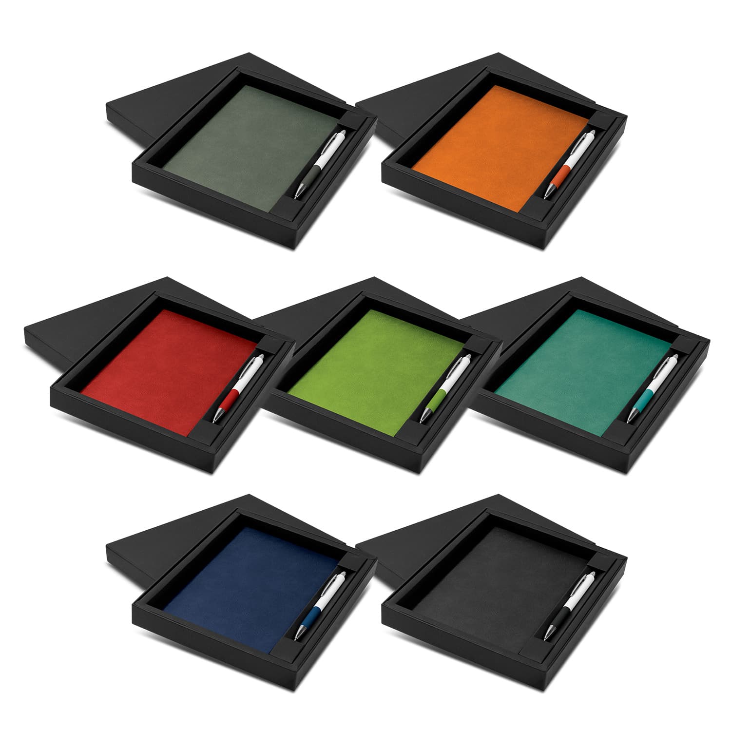 Genoa Notebook and Pen Gift Set-Active Image