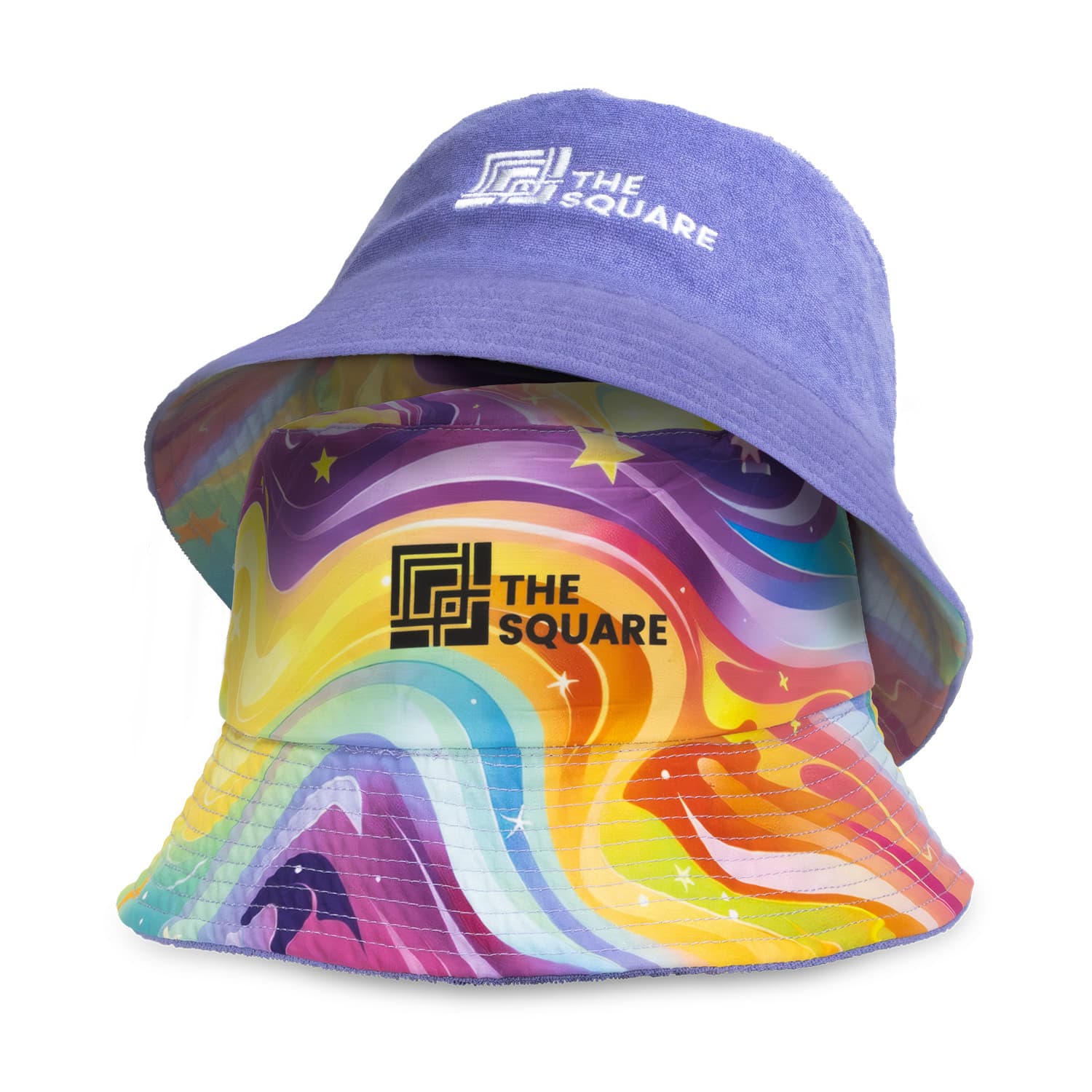 Custom Reversible Twill/Terry Bucket Hat-Active Image