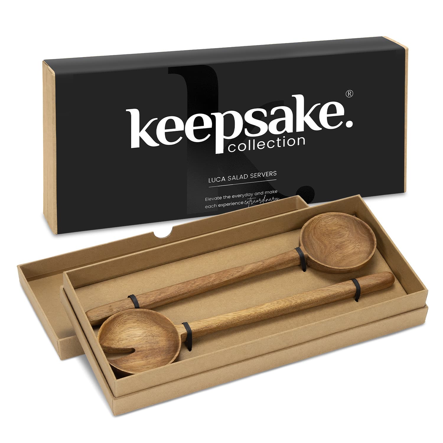Keepsake Luca Salad Servers-Active Image