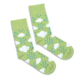 Pixel Knitted Business Socks - image 1